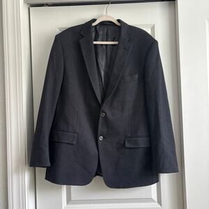 Versace Collection Blazer Sport Coat Jacket Mens 54 EU US 44 Grey Cotton